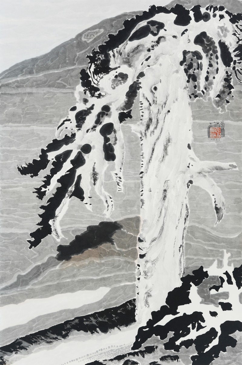 장병언, Landscape in Mind, ink_and_light_color_on_paper, painting, 2026
